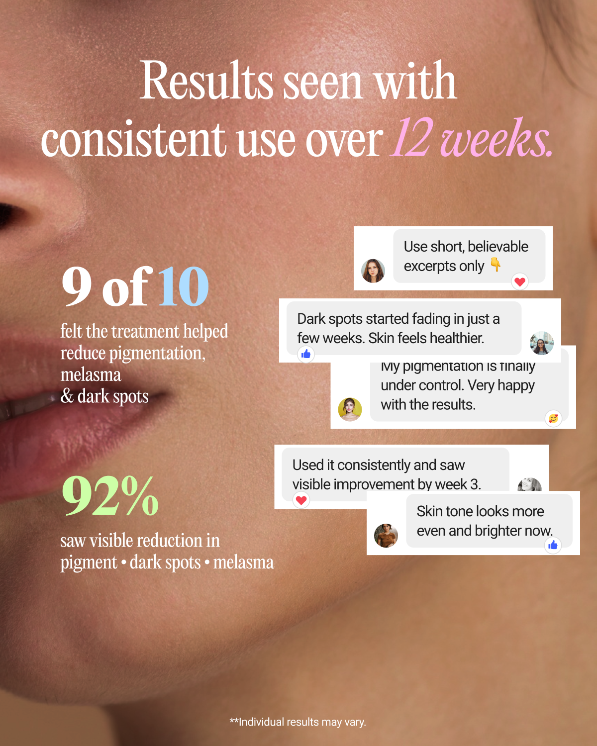 12-Week Pigmentation Treatment