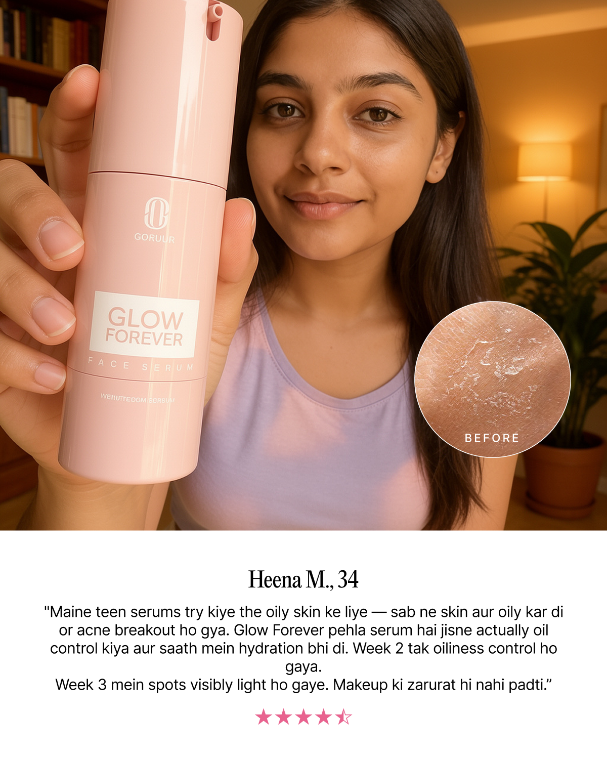 Glow Forever.. 14-Day Dark Spot & Pore Refining Serum