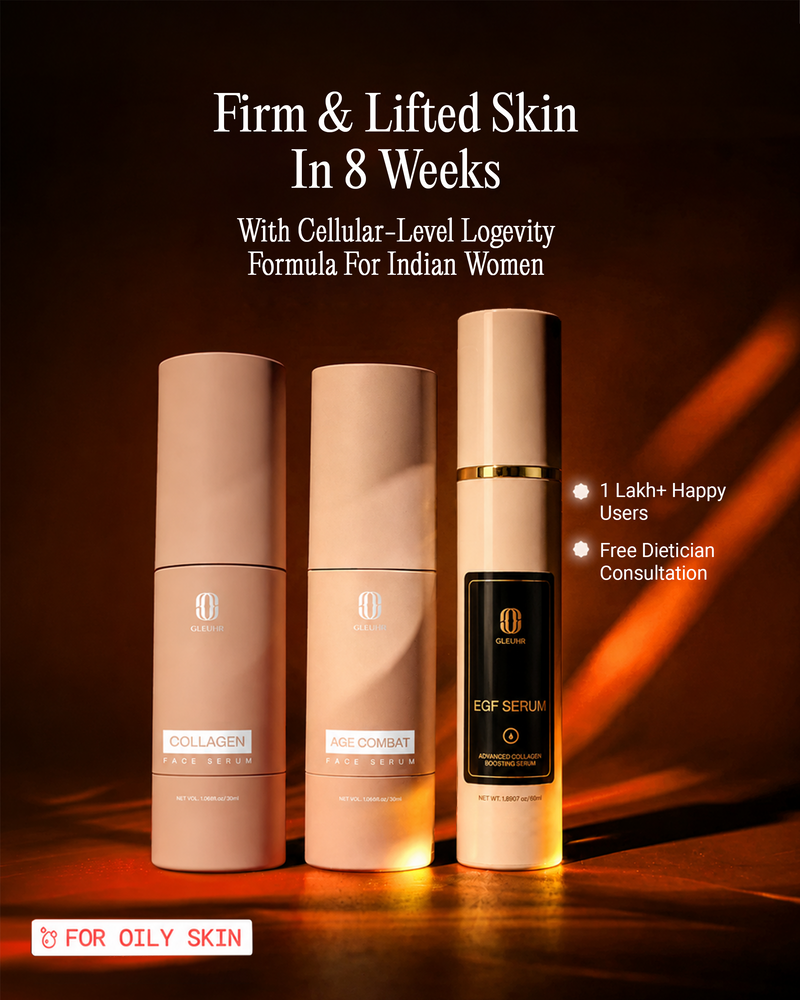 India's Only 3-Step Cellular Anti-Aging Kit