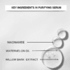 Purifying Serum | Serum for Acne, Blemishes and Pigmentation - Image 4