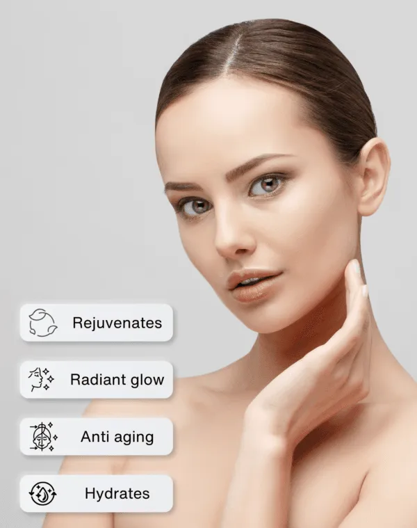 Gluta Beauty (Glutathione Face Serum for Skin, Whitening and Vitamin E) - Image 3